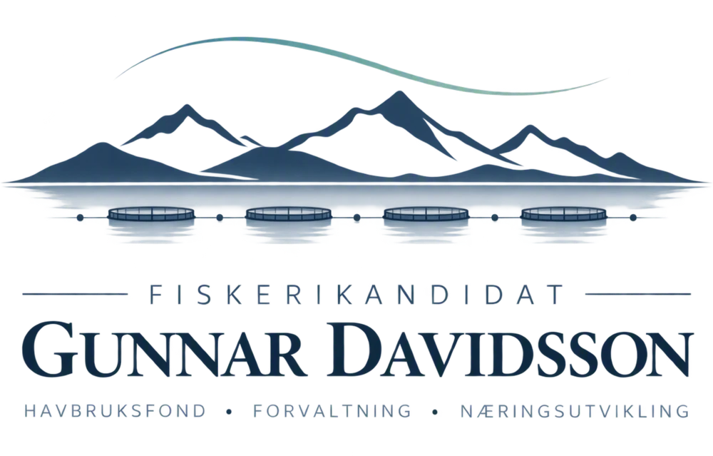 Fiskerikandidat Gunnar Davidsson – Havbruksfond, forvaltning og næringsutvikling